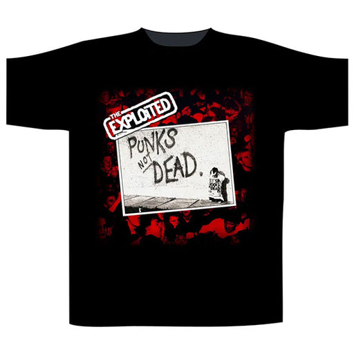 T-Shirt - The Exploited - Punks Not Dead