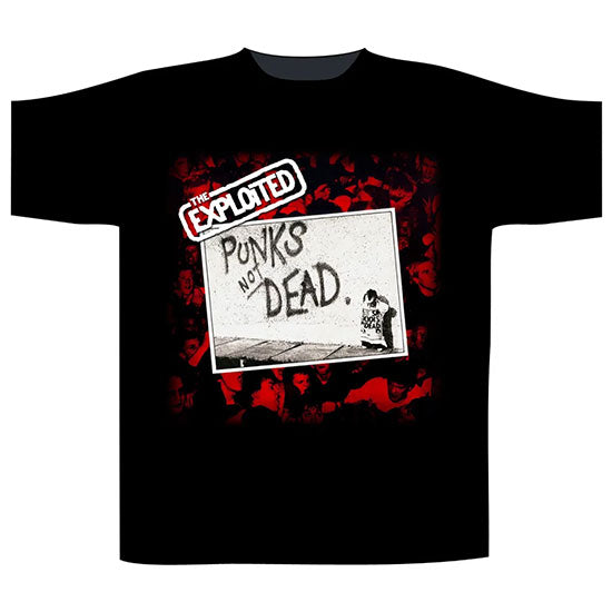T-Shirt - The Exploited - Punks Not Dead