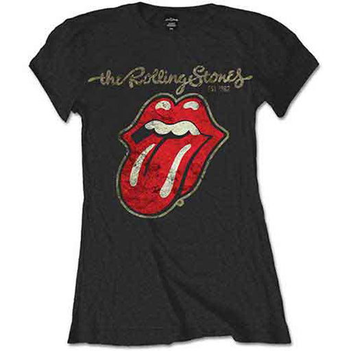 T-Shirt - The Rolling Stones - Plastered Tongue - Lady