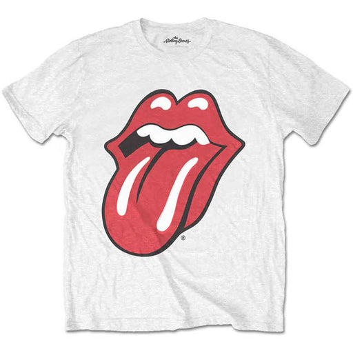 T-Shirt - The Rolling Stones - Classic Tongue - White