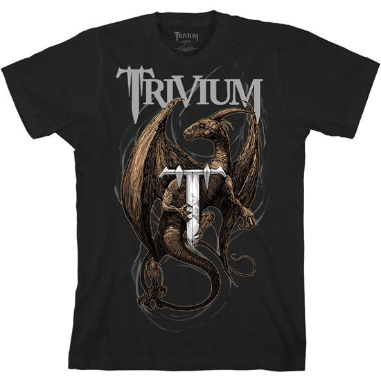 T-Shirt - Trivium - Perched Dragon - Front