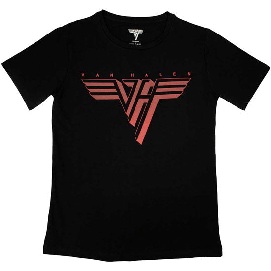 T-Shirt - Van Halen - Classic Red Logo - Lady