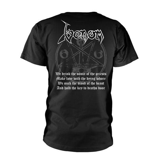 T-Shirt - Venom - Black Metal White - Back