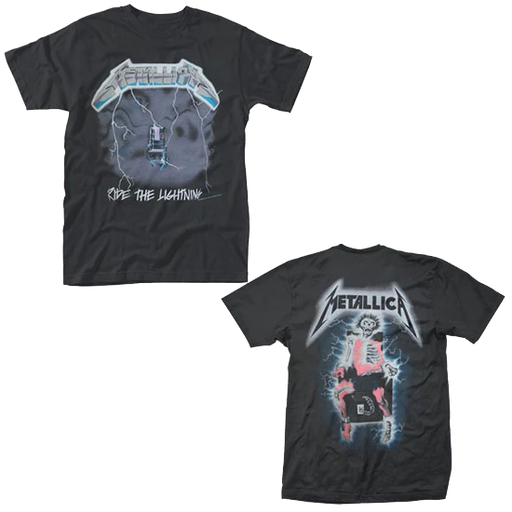 T-Shirt - Metallica - Ride the Lightning - With Back Print