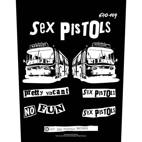 Back Patch - Sex Pistols - Pretty Vacant