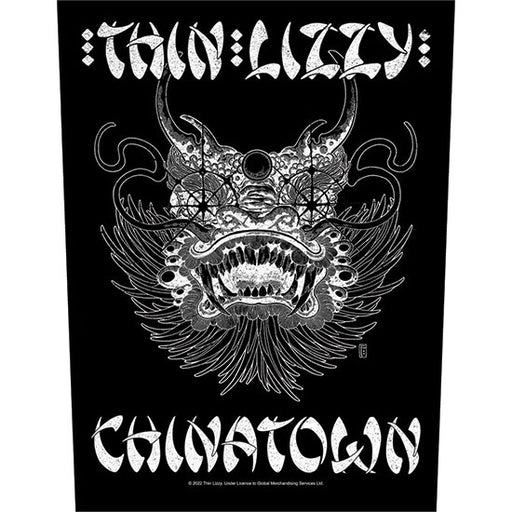 Back Patch - Thin Lizzy - Chinatown