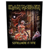 Back Patch - Iron Maiden - Somewhere in Time-Metalomania