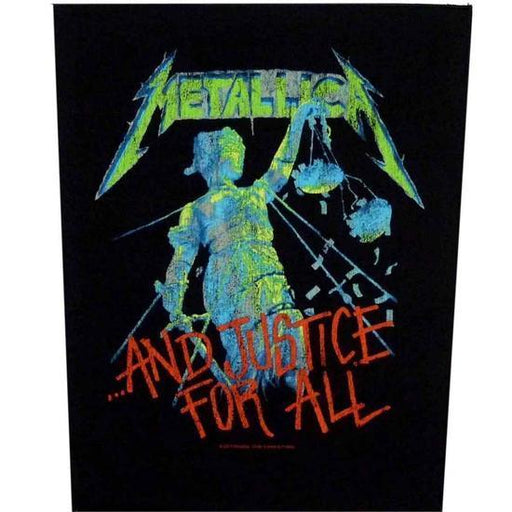 Back Patch - Metallica - And Justice for All-Metalomania