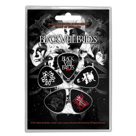 Guitar Picks - Black Veil Brides - Skull-Metalomania