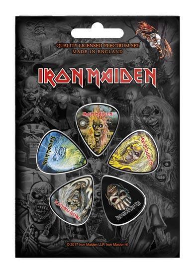 Guitar Picks - Iron Maiden - Faces of Eddie-Metalomania