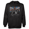 Hoodie - Queen - Vintage Union Jack - Pullover-Metalomania