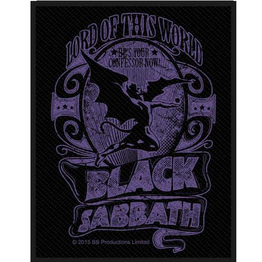 Patch - Black Sabbath - Lord of the World-Metalomania