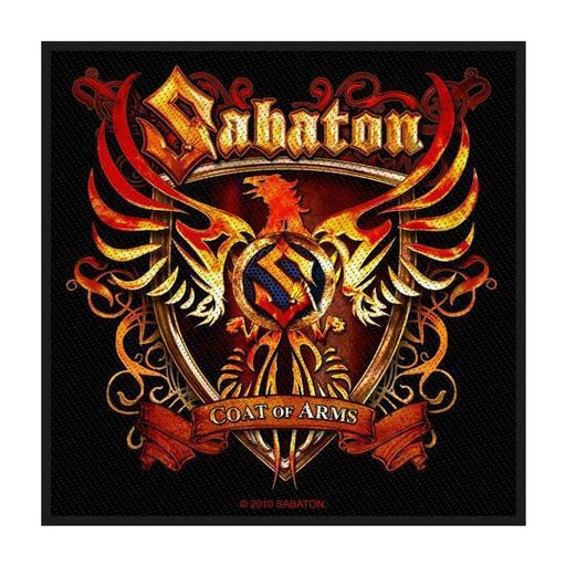 Patch - Sabaton - Coat of Arms-Metalomania