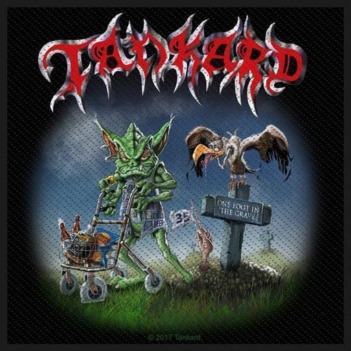 Patch - Tankard - One Foot in The Grave-Metalomania