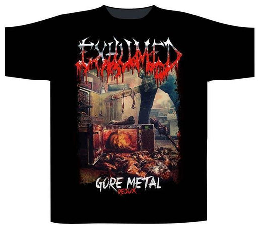 T-Shirt - Exhumed - Gore Metal Redux-Metalomania