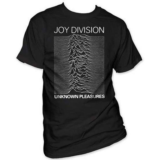 T-Shirt - Joy Division - Unknown Pleasures - Black-Metalomania