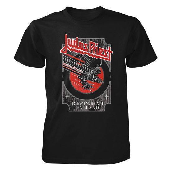 T-Shirt - Judas Priest - Silver & Red Vengeance