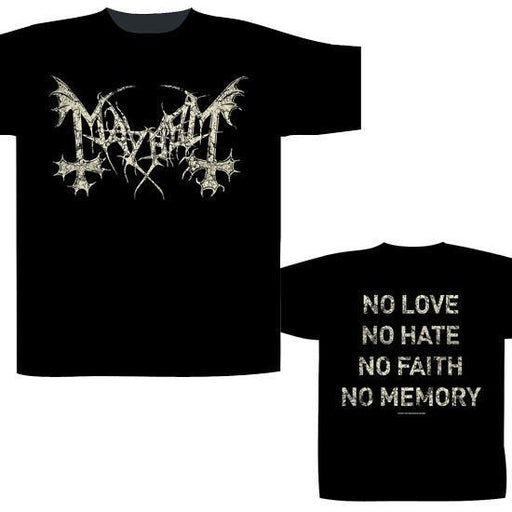 T-Shirt - Mayhem - No Love No Hate-Metalomania