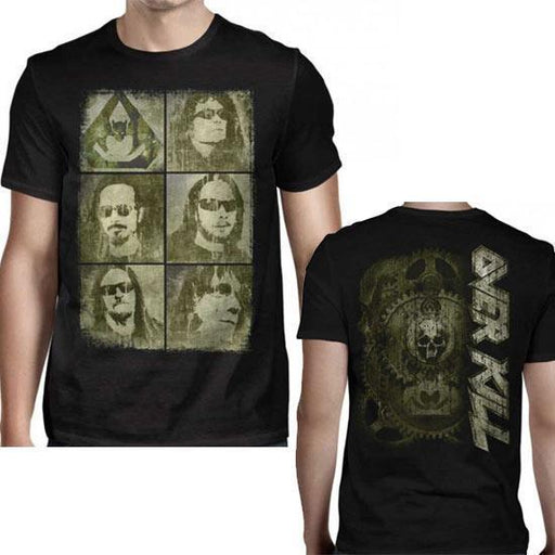 T-Shirt - Overkill - Faces-Metalomania