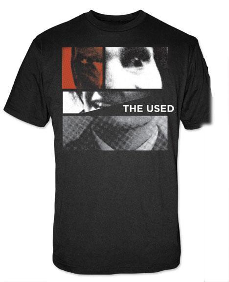 T-Shirt - The Used - Collage Face-Metalomania