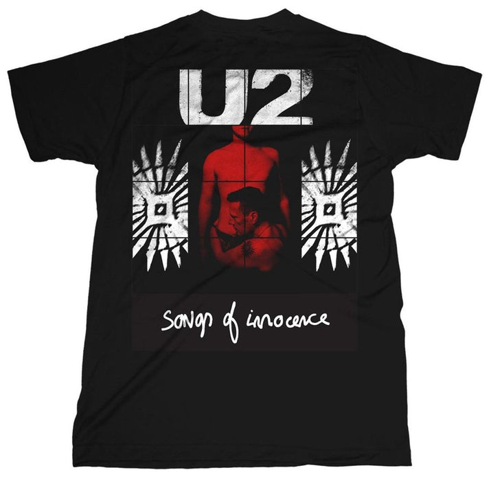 T-Shirt - U2 - Songs of Innocence - Red Shade-Metalomania