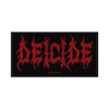 Patch - Deicide - Logo-Metalomania