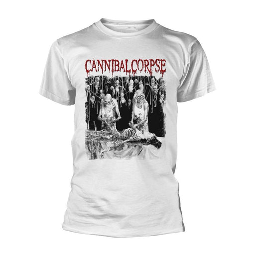 T-Shirt - Cannibal Corpse - Butchered at Birth - White-Metalomania