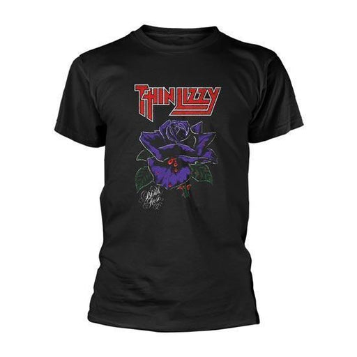 T-Shirt - Thin Lizzy - Black Rose-Metalomania