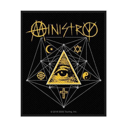 Patch - Ministry - All Seeing Eye-Metalomania