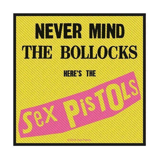 Patch - Sex Pistols - Nevermind The Bollocks-Metalomania