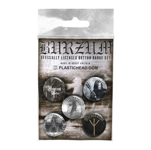 Button Badge Set - Burzum - Set 2