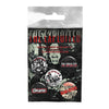 Button Badge Set - The Exploited - Set 1