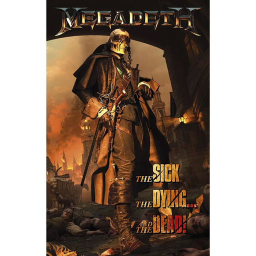 Deluxe Flag - Megadeth - The Sick The Dying... and the Dead!
