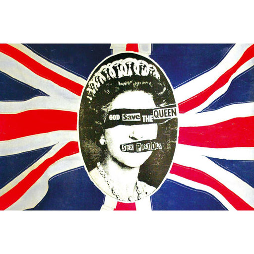Deluxe Flag - Sex Pistols - God Save The Queen