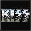 Fridge Magnet - Kiss - Chrome Logo