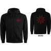 Hoodie - Slipknot - 9 Point Star - Zip