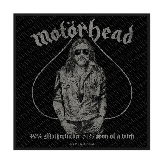 Patch - Motorhead - 49% Motherfucker 51% Son of a Bitch