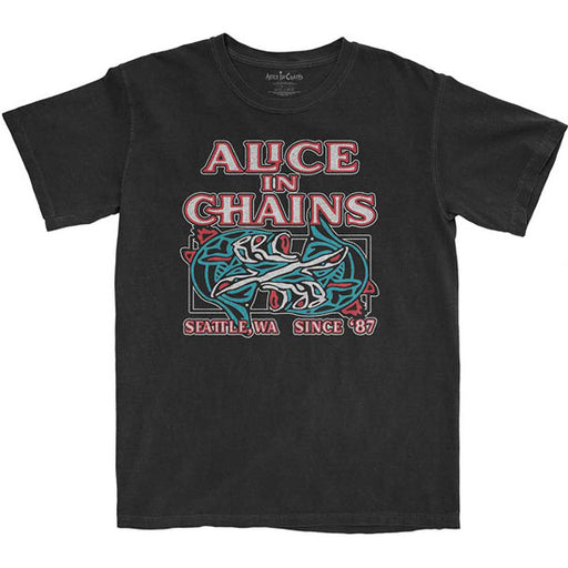 T-Shirt - Alice in Chains - Totem Fish