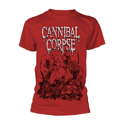 T-Shirt - Cannibal Corpse - Pile of Skulls 2018 - Red