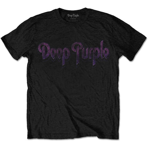 T-Shirt - Deep Purple - Vintage Logo