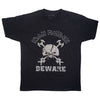 T-Shirt - Iron Maiden - Beware - Glitter Print - Kids