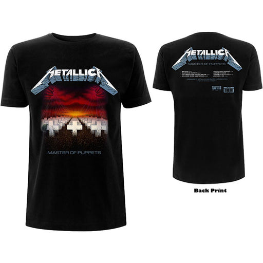 T-Shirt - Metallica - Master of Puppets Tracks