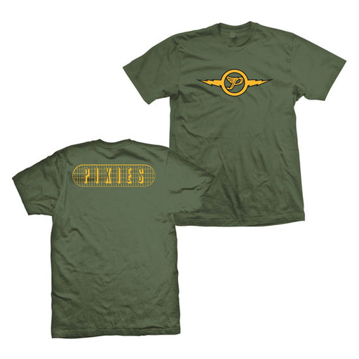 T-Shirt - Pixies - Lightning - Green