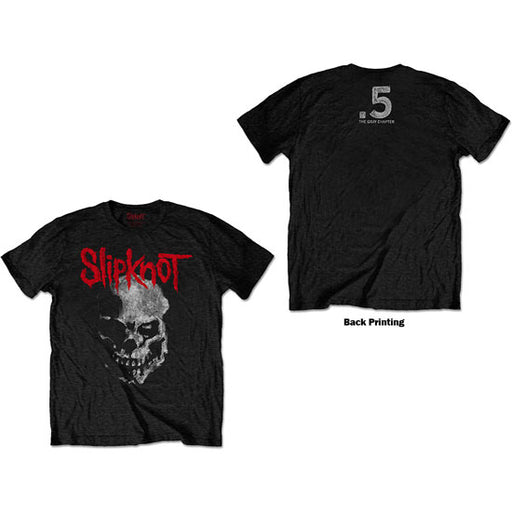 T-Shirt - Slipknot - Gray Chapter Skull With Back Print
