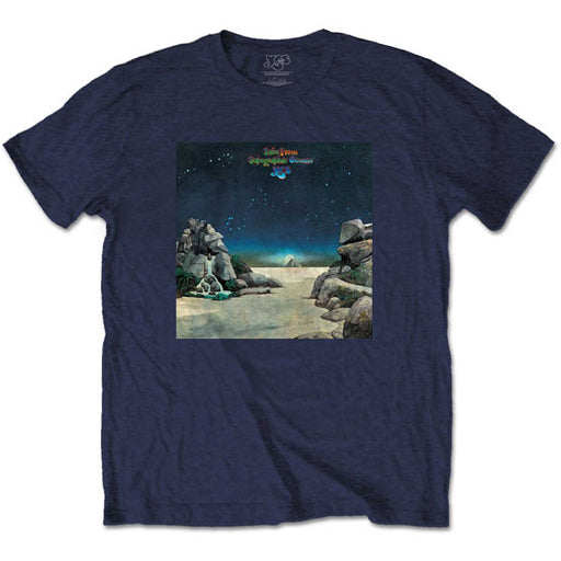 T-Shirt - Yes - Topographic Oceans - Navy