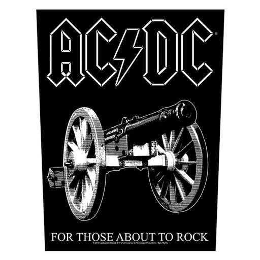 Back Patch - ACDC - For Those About to Rock-Metalomania