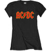 T-Shirt - ACDC - Red Logo - Lady-Metalomania