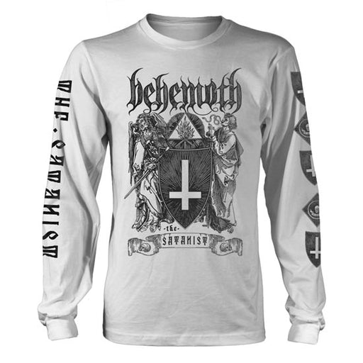 Long Sleeve - Behemoth - The Satanist - White-Metalomania