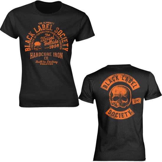 T-Shirt - Black Label Society - Hardcore Hellride - Lady