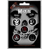 Button Badge Set - Misfits - Skull